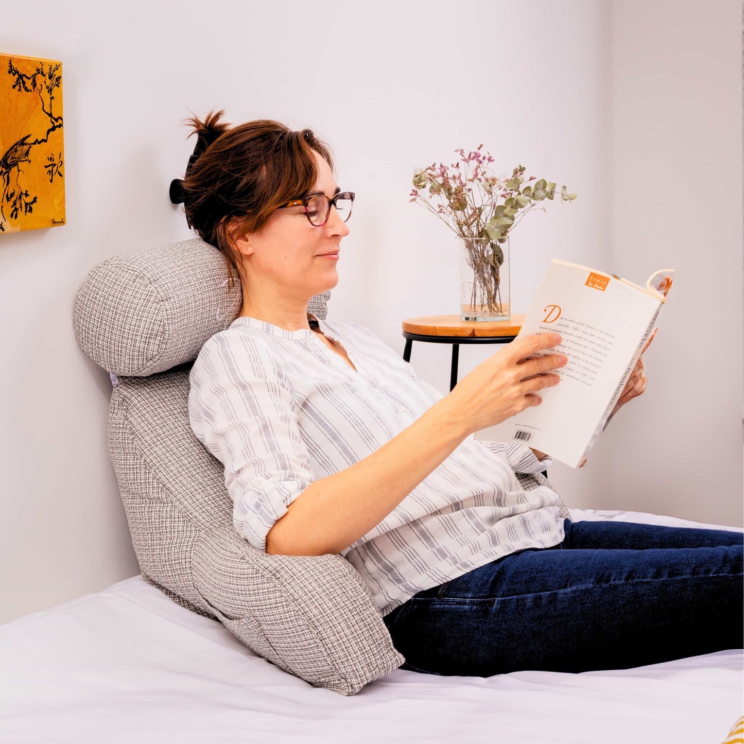 Coussin de lecture